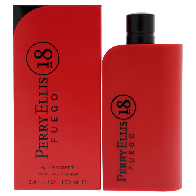 Perry Ellis 18 Fuego by Perry Ellis for Men - Eau de Toilette Spray