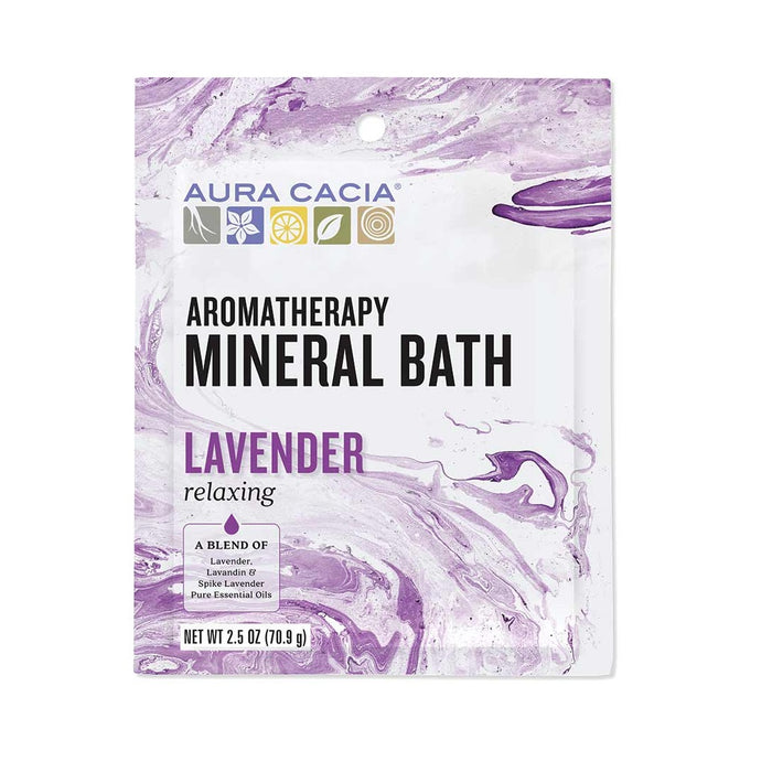 Aura Cacia Lavender Mineral Bath 70.9g