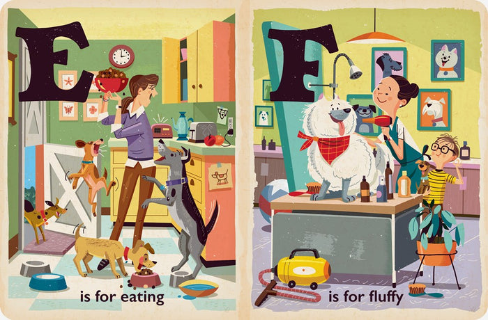BabyLit Alphabet Books - D is for Dogs