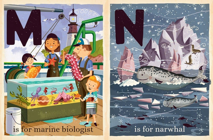 BabyLit Alphabet Books - O is for Ocean