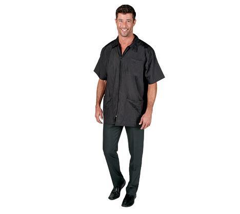 Betty Dain Nylon Barber Jacket Black - Med/Lge