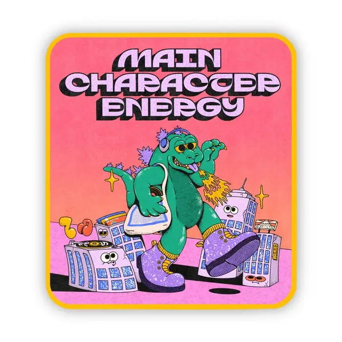 Big Moods 'Main Character Energy' Vinyl Sticker