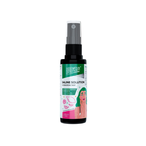Bronsun Eyelash & Eyebrow Saline Solution 50ml
