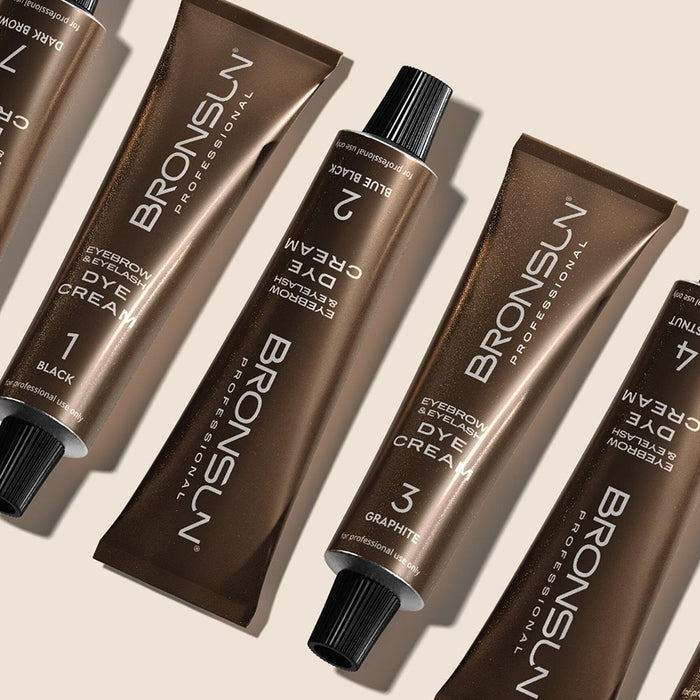 Bronsun Lash & Brow Cream Dye - Blue Black #2 - 15ml