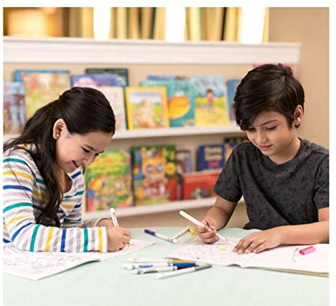 Crayola 65 Felt Washable Marker Pen Set 30x Super Tips & 35x Mini Markers - Shoppers-kart.com