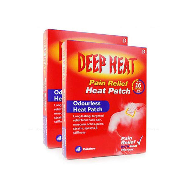 Deep Heat 2 x 4 Patches