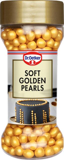 Dr. Oetker Soft Golden Pearls Sprinkles 42g - Soposopo