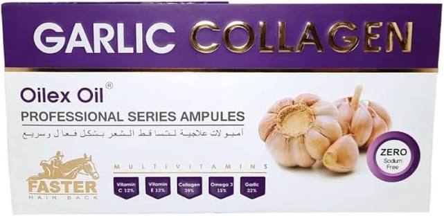 فاستر اوليكس امبولات كولاجين لتساقط الشعر - Faster Oilex Collagen Anti-Hair Loss Ampoules