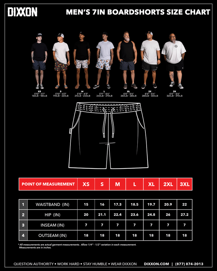 Insignia 7" Boardshorts