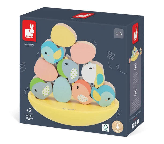 Janod Bird Nest Balancing Game