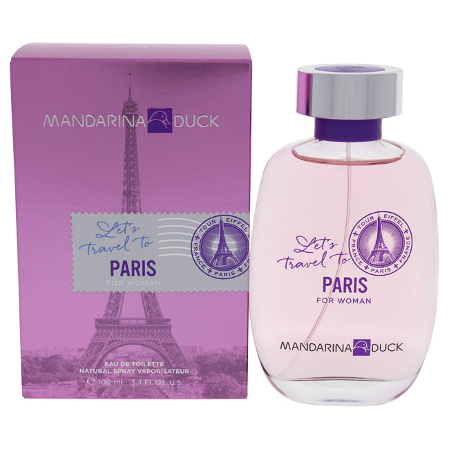 Lets Travel To Paris by Mandarina Duck for Women - Eau de Toilette Spray