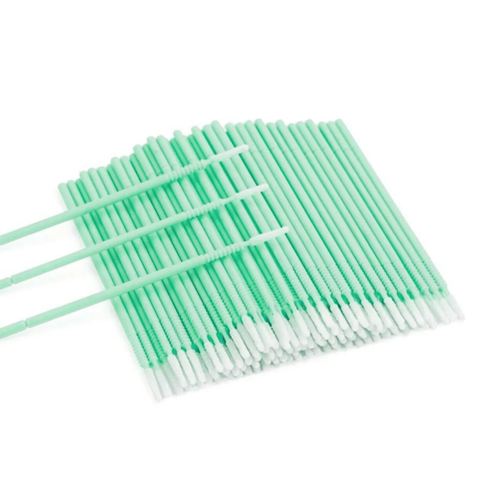 Long Microbrushes (100 Pack) - Mint Green