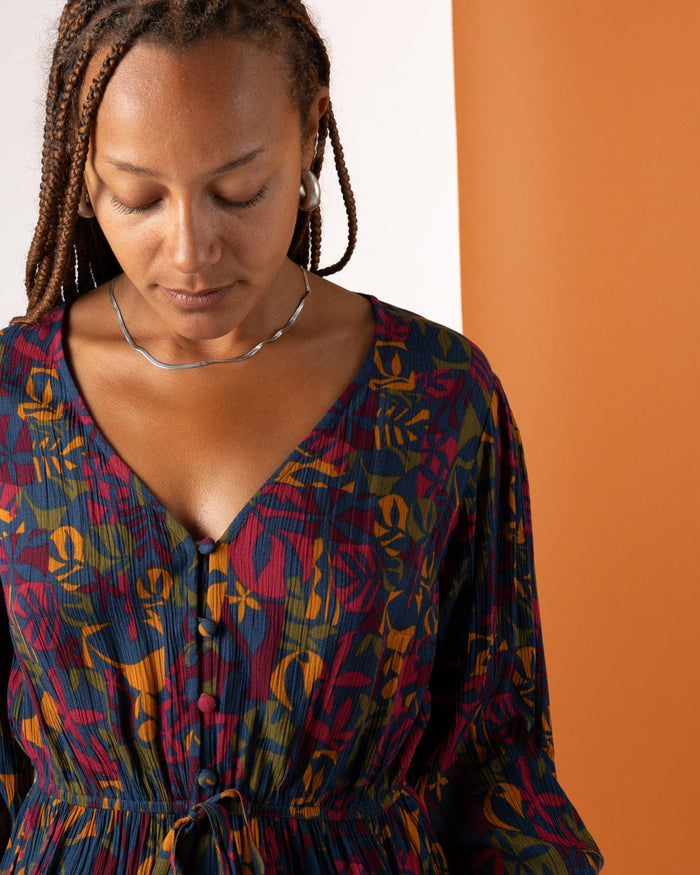 Lowry Balance Womens Blouse in Multi