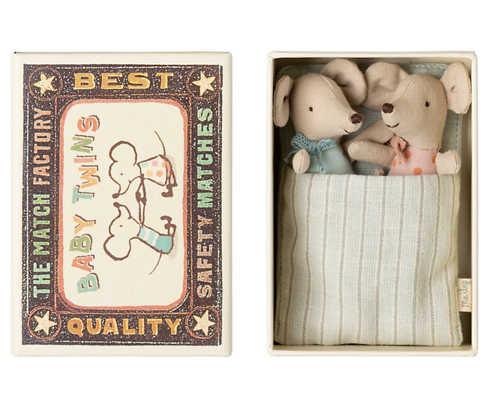 Maileg Baby Twins in a Box