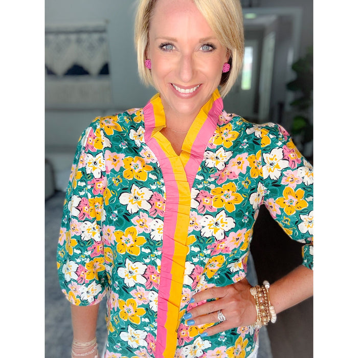 Meet Me In Maui Blouse