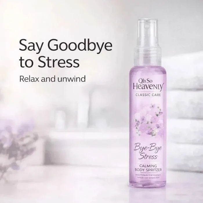 Oh So Heavenly Classic Care Body Spritzer - Bye Bye Stress (100ml) Facebook Ad