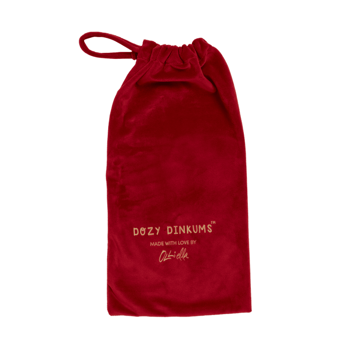 Olli Ella Lullaby Dozy Dinkum in Custard/Red