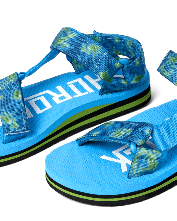 Path Kids Sandals in Blue
