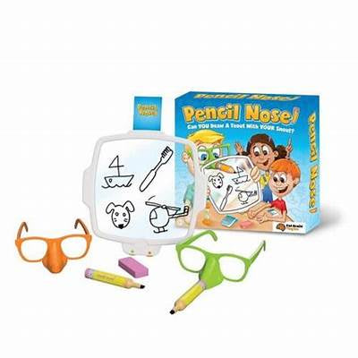 Pencil Nose Game By Fat Brain