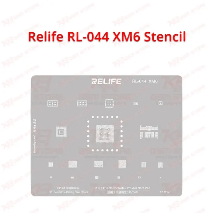 Relife RL-044 XM6 Stencil