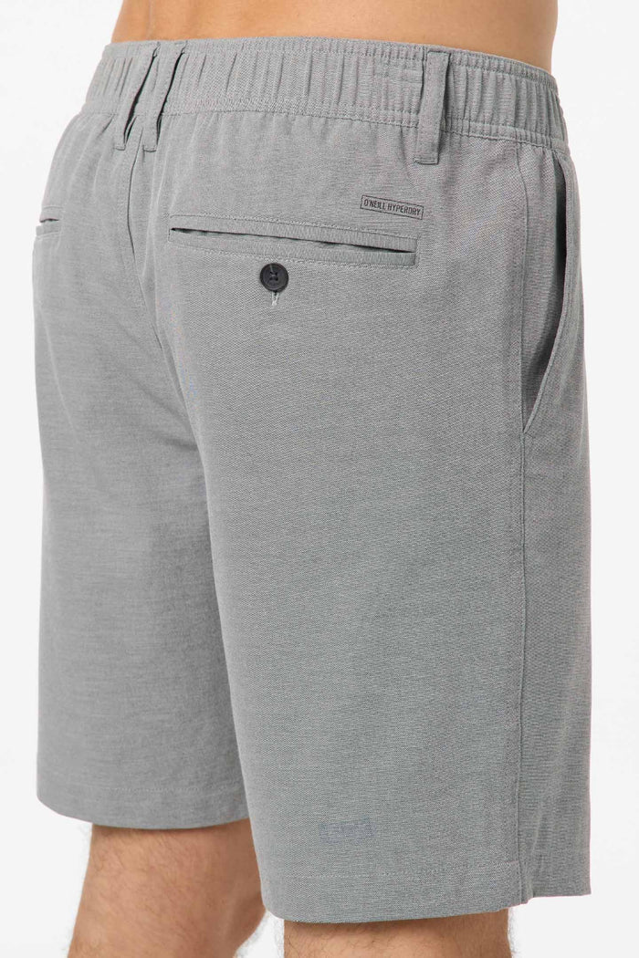 O’Neill Reserve Light Check 19 Hybrid Shorts pattern detail