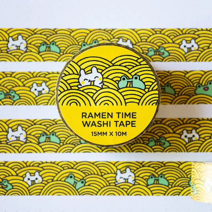 Robot Dance Battle Washi Tape - Ramen Time