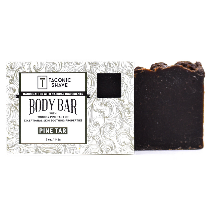 Taconic Shave Pine Tar All-Natural Body Cleansing Bar 5 oz