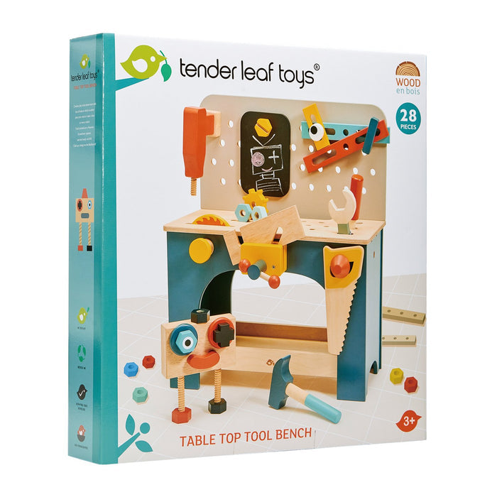 Tender Leaf Toys Table Top Tool Bench