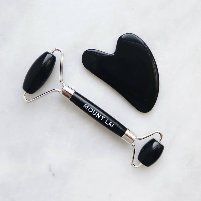 The Black Obsidian Gua Sha Facial Lifting Tool