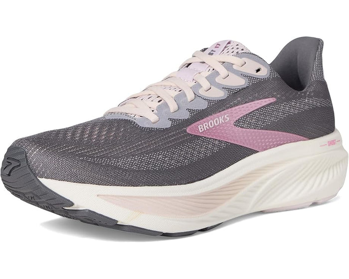 Women's Brooks Ghost 17 in Poppy Seed/Pink