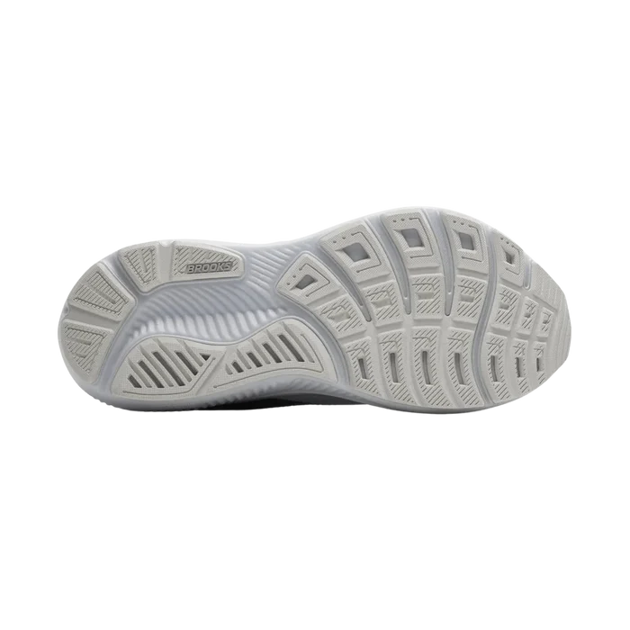 Women's Brooks Ghost 17 in White/Grey