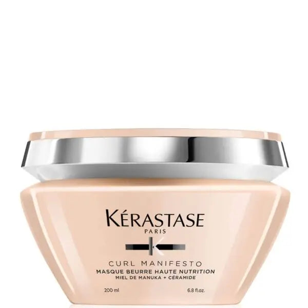 كريستاس مانيفستو حمام كريم 200مل - Kérastase Curl Manifesto Masque Beurre Haute Hydratation Hair Mask 200ml