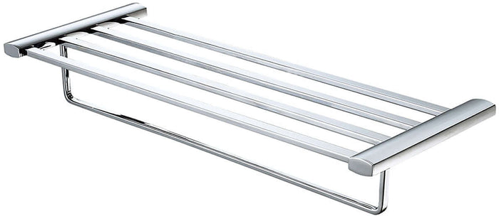 24" Towel Bar and Shelf, 2 Finishes - Alfi Brand