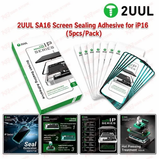 2UUL SA16 Screen Sealing Adhesive for iP16 (5pcs/Pack)