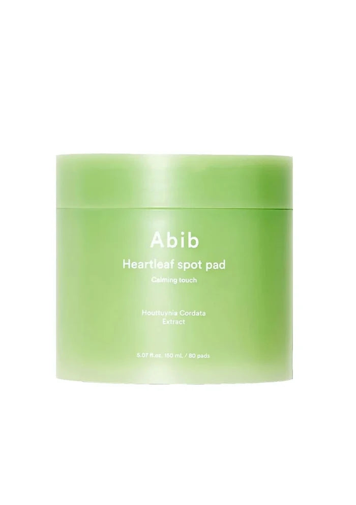 ABIB Heartleaf Spot Pad Calming Touch green jar