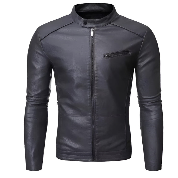 Adrien™ | Elegant Leather Jacket
