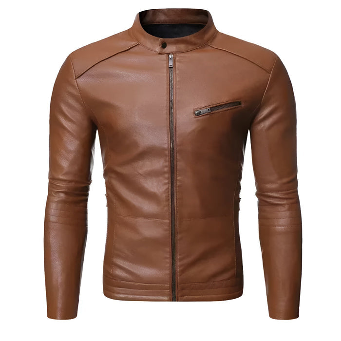 Adrien™ | Elegant Leather Jacket