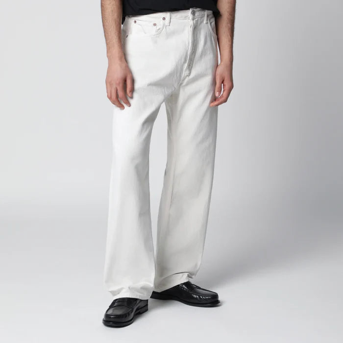 AGOLDE - White trousers in regenerated denim Brand Apparel & Accessories > Clothing > Pants 30