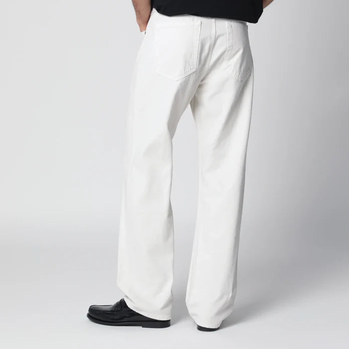 AGOLDE - White trousers in regenerated denim Brand Apparel & Accessories > Clothing > Pants