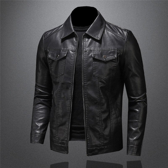 Alessandro™ | Classic Leather Jacket for Men