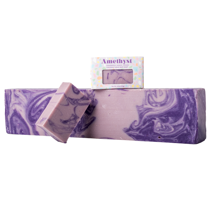 Amethyst Coconut Milk Bar Soap