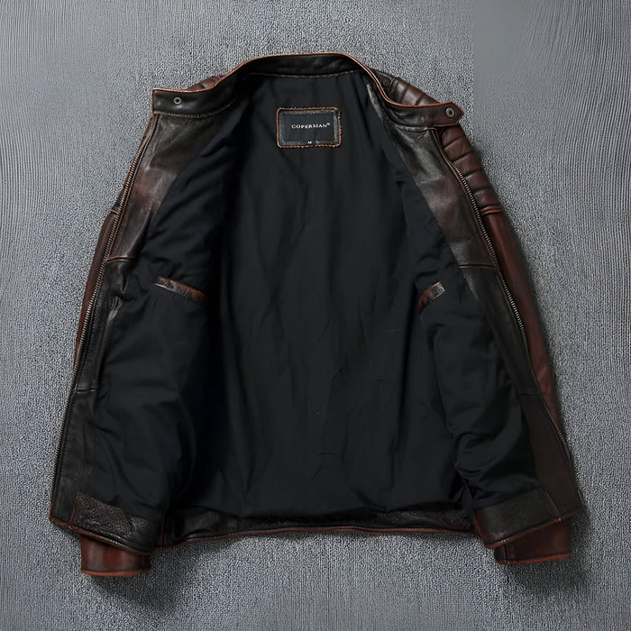 Antoine™ | Vintage Leather Jacket
