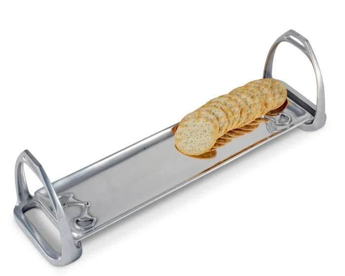 Arthur Court Equestrian Stirrup Tray