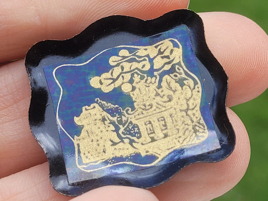 Asian Painted Tray