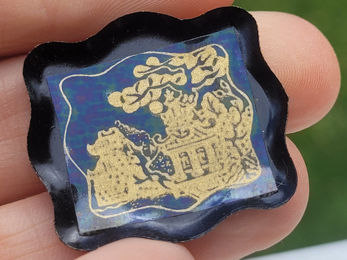 Asian Painted Tray