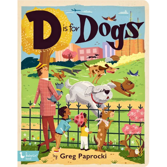 BabyLit Alphabet Books - D is for Dogs
