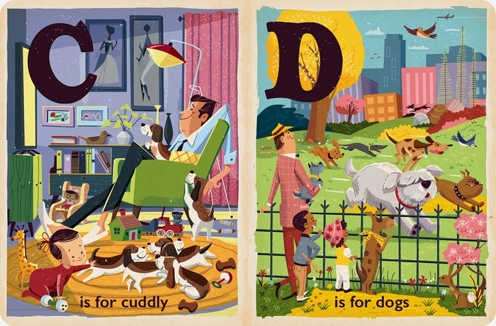 BabyLit Alphabet Books - D is for Dogs
