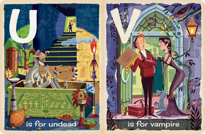 BabyLit Alphabet Books - M is for Monsters