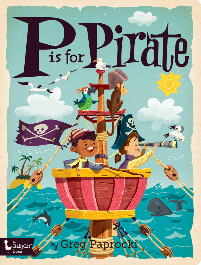 BabyLit Alphabet Books - P is for Pirate