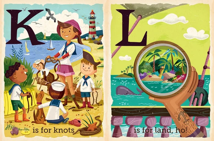 BabyLit Alphabet Books - P is for Pirate